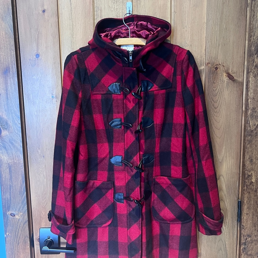 Tulle Red and Black Plaid Jacket